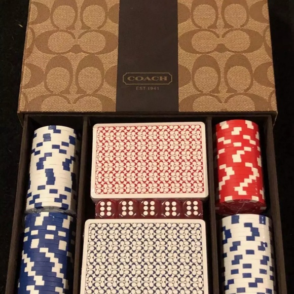 Coach Light Khaki/Poker Set New - Picture 4 of 6